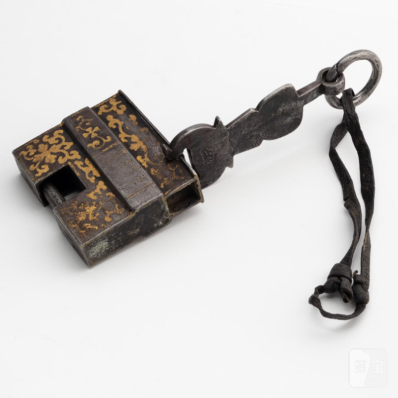 A Tibetan lock for a chest, - 图2